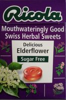 Sugar Free Elderflower Swiss Herbal Sweets