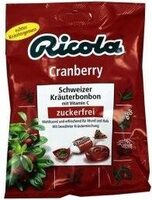 Ricola Cranberry zuckerfrei