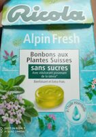 50G Ricola Alpin Fresh