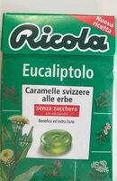 Ricola Eucaliptolo Senza Zucchero