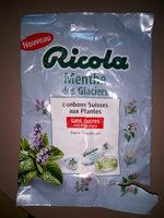 Bonbons Suisses aux plantes Menthe des glaciers