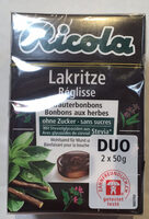 Réglisse Bonbons aux herbes sans sucres