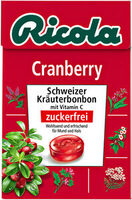 Ricola Cranberry Zuckerfrei Box