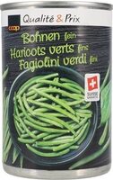Bohnen fein