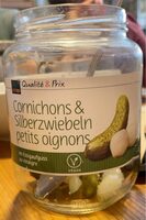 Cornichons & petits oignons au vinaigre