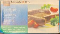 Sardines à l'huile d'olive