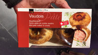 Petit pâtés en croûte vaudois