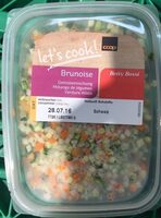 Brunoise Mélange de légumes