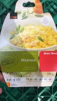 Risotto au safran avec du fromage