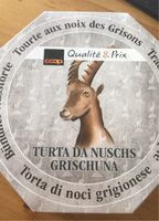 Tourte aux noix des Grisons