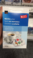 Sucre en morceaux : emballés par deux