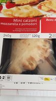 Mini calzoni mozzarella e pomodori