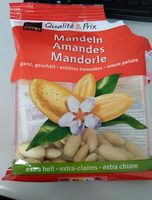 Amandes entières émondées