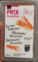 Bâtonnets de Surimi