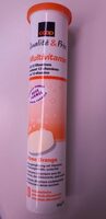 Multivitamin Brausetabletten Orange Coop, Orange