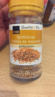 Graines de moutarde jaune