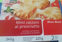 Mini calzone al prosciutto