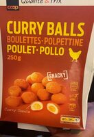 Curry Balls à l'huile de palme