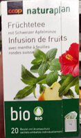 Infusion de fruits avec menthe à feuilles rondes Suisse
