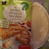 Pâte feuilletée dans son moule