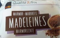 Madeleines marmorizzate