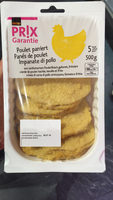 Panés de poulet