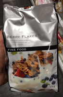 Berry Flakes avec des framboises et des myrtilles