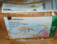 Bio Volkorntoast Pane Per Toast Integrale Bio