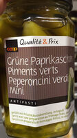 Piments verts