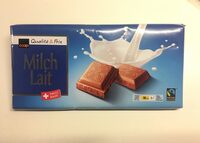 Coop Qualité & Prix Milch Schokolade Fairtrade Max Havelaar