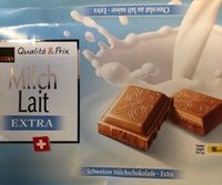 Chocolat au lait suisse-extra