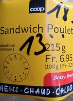 Sandwich poulet