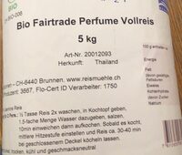Riz complet parfumé