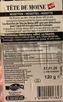 Tête de moin AOP