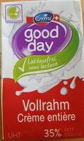 Good day Crème entière sans lactose