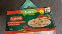 Raviolis aux légumes grillés