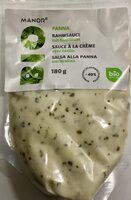 Bio Sauce à la crème, avec basilic