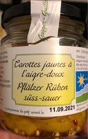 Carotte jaune à l'aigre-doux