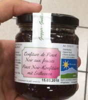 Confiture de Pinot Noir aux fraises