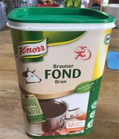 Fond brun