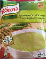 Pois Au Jambon Knorr 84 Gr, 3 Sachets