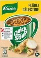 Quick soup, celéstine
