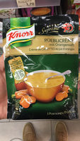 Crème de carottes au jus d'oranges