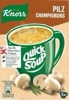 Quick soup, Mushrooms