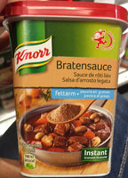 Sauce de rôti liée