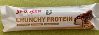 Crunchy protein peanut caramel