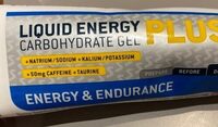 Liquid energy carbohydrate gel