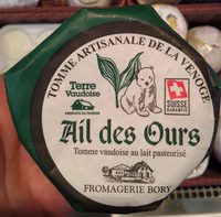 Ail des Ours - Tomme vaudoise au lait pasteurisé