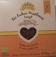 Bio Kakao Haselnuss Riegel