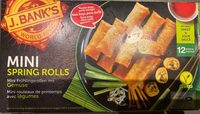 Mini spring rolls
